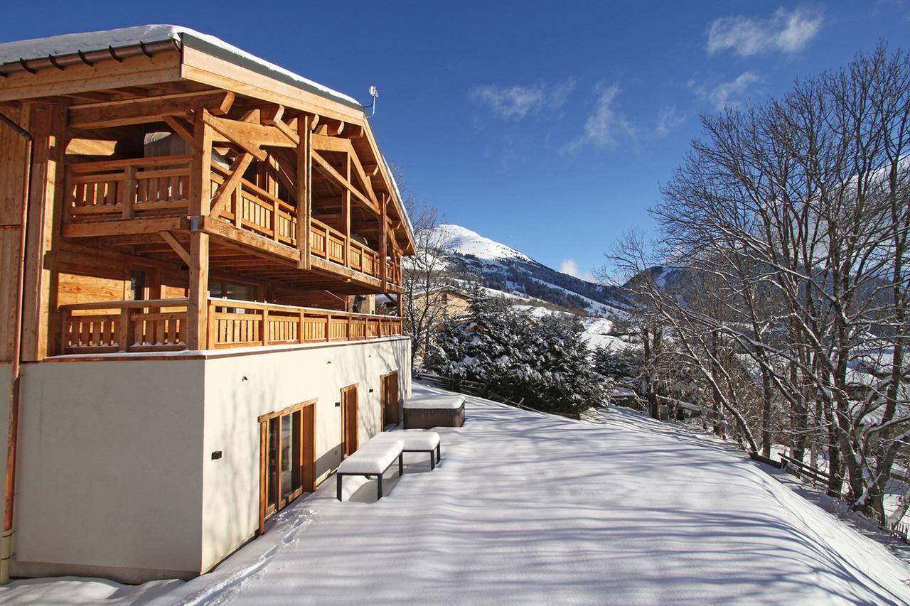 Odalys Chalet Nuance De Blanc Vila Alpe d'Huez Exterior foto